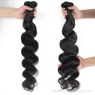 Cheap Price 100% Real Brazilian Remy Virgin Human Hair Extension Weft 3 Bundles Body Wave Wholesale